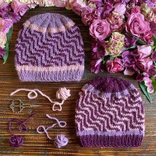 Load image into Gallery viewer, Ripple-icious Beanie Knitting Pattern
