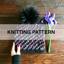 Load image into Gallery viewer, Spiral Up Beanie Knitting Pattern
