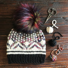 Load image into Gallery viewer, Star Bright Beanie Knitting Pattern
