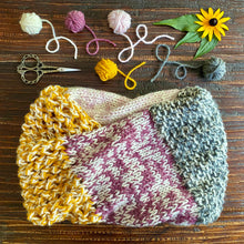 Load image into Gallery viewer, Mix and Marl Cowl Knitting Pattern
