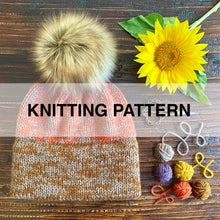 Load image into Gallery viewer, Mix and Marl Beanie Knitting Pattern
