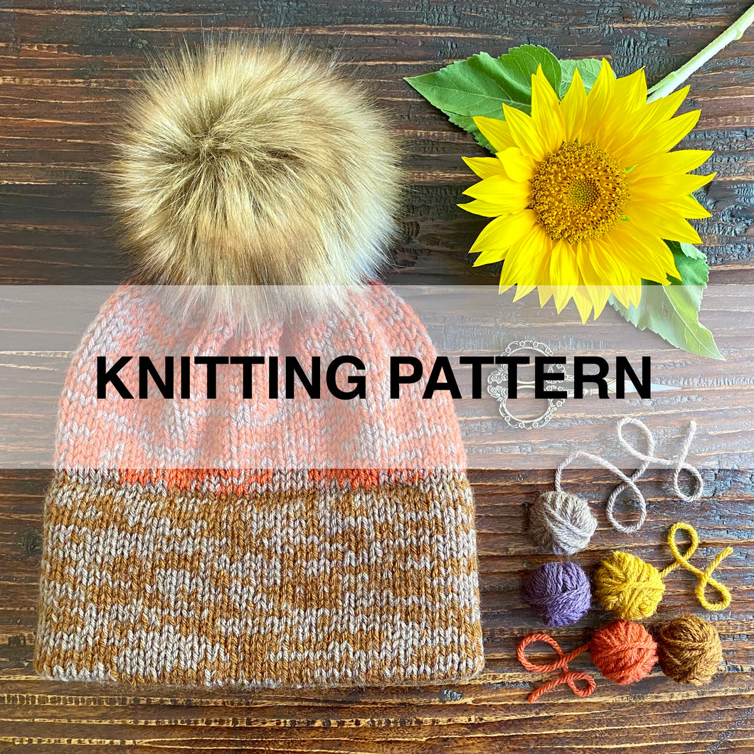Mix and Marl Beanie Knitting Pattern