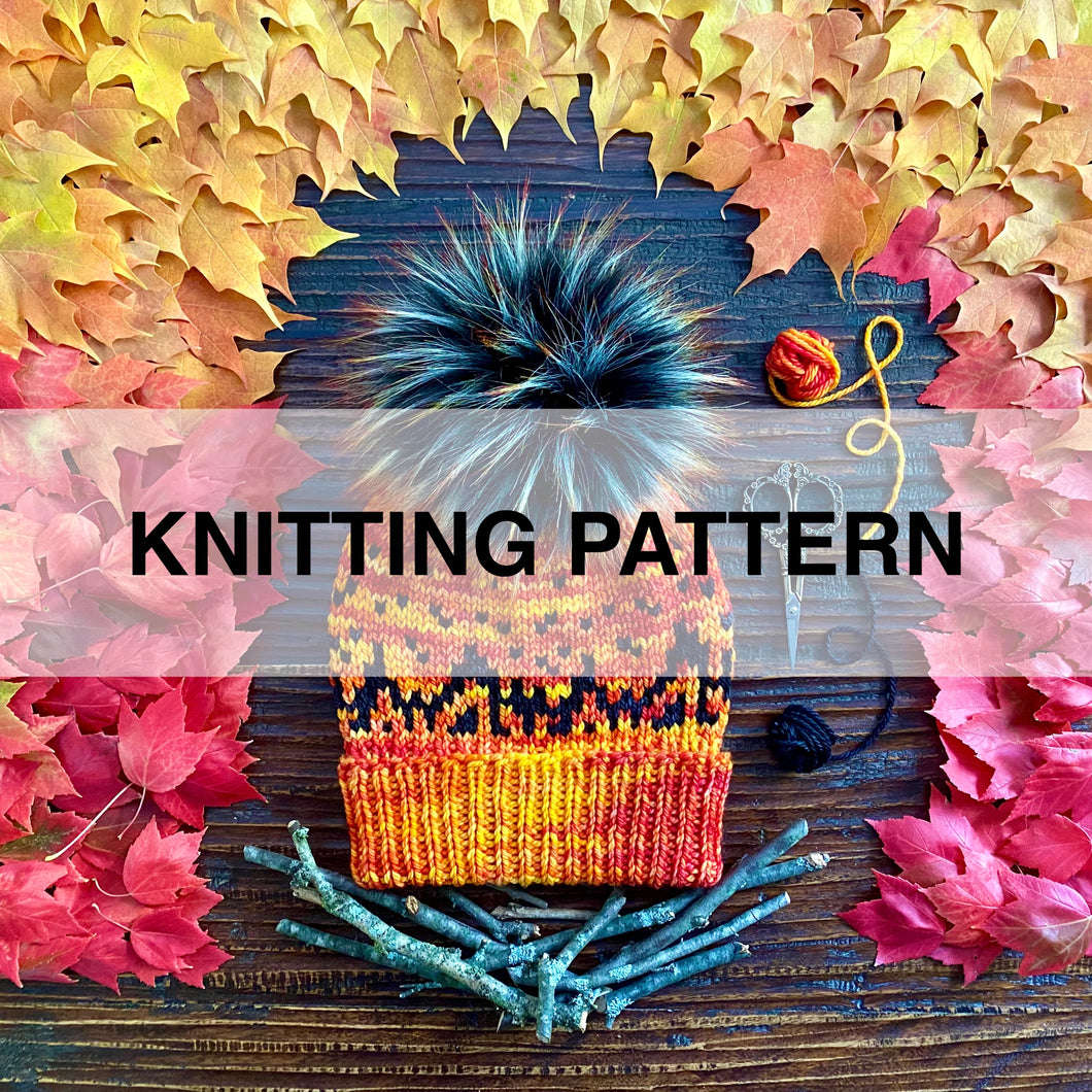 Bonfire Knitting Pattern