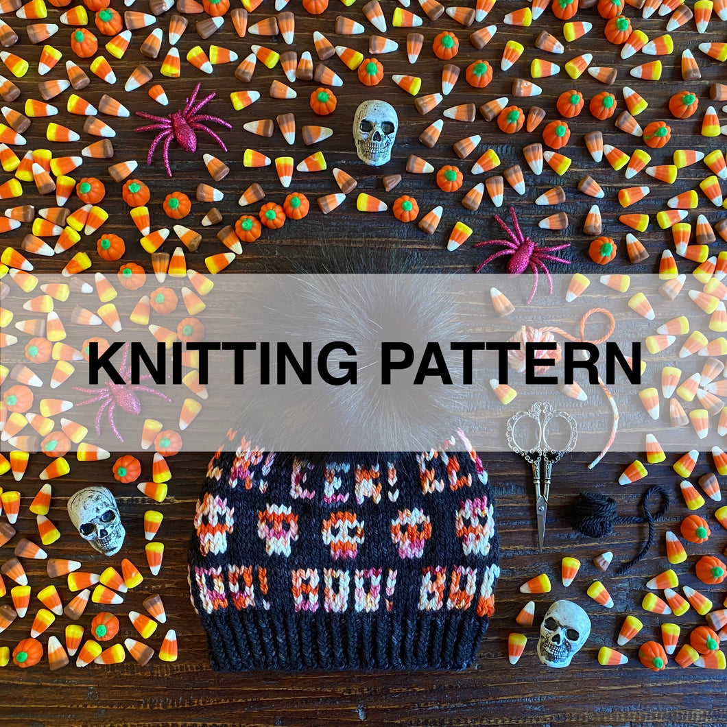 Eek-A-Boo! Knitting Pattern