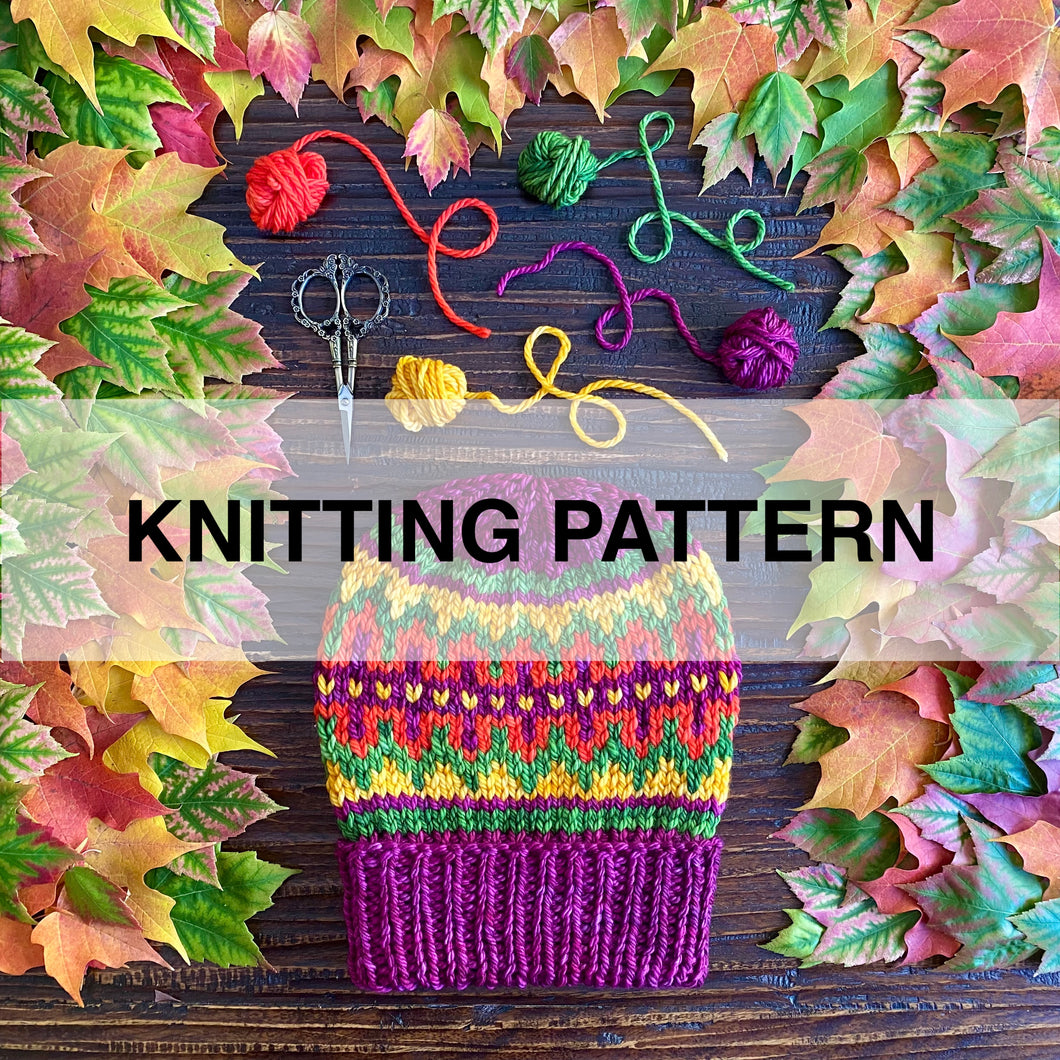 Mirror Knitting Pattern