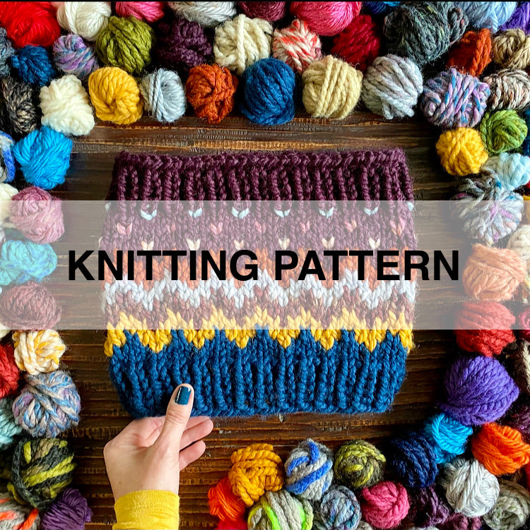 Scraptacular Cowl Knitting Pattern