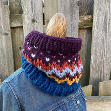 Load image into Gallery viewer, Scraptacular Cowl Knitting Pattern
